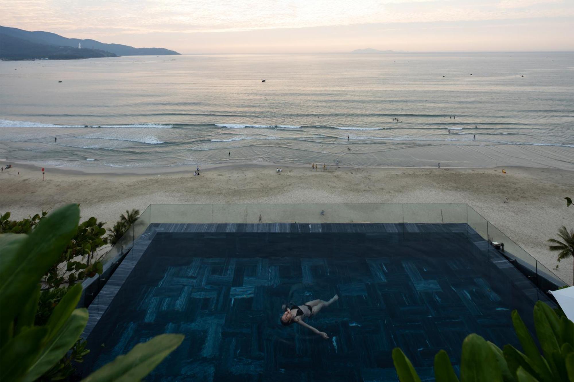 Leaf Beachfront Hotel Da Nang Exterior foto