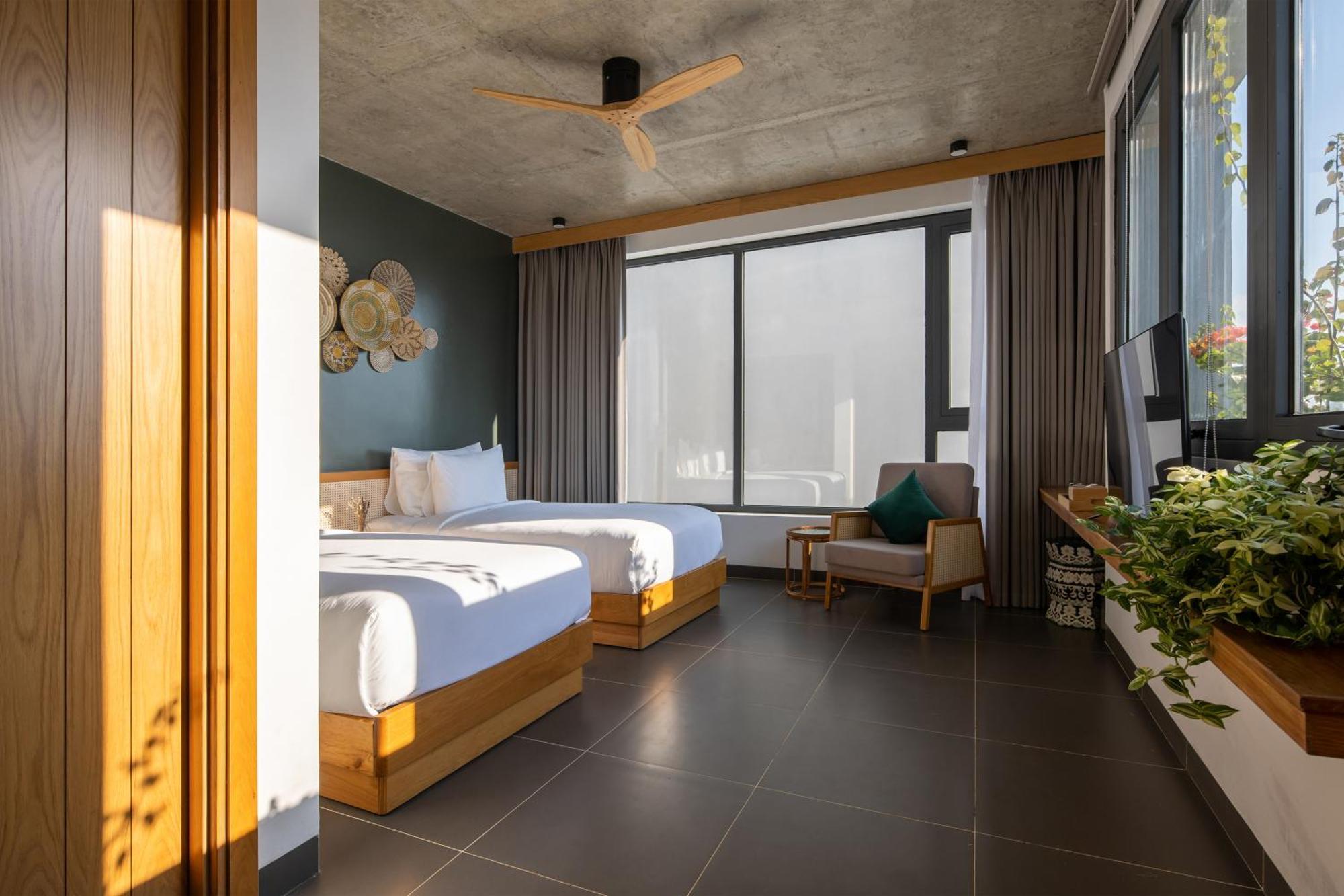Leaf Beachfront Hotel Da Nang Exterior foto
