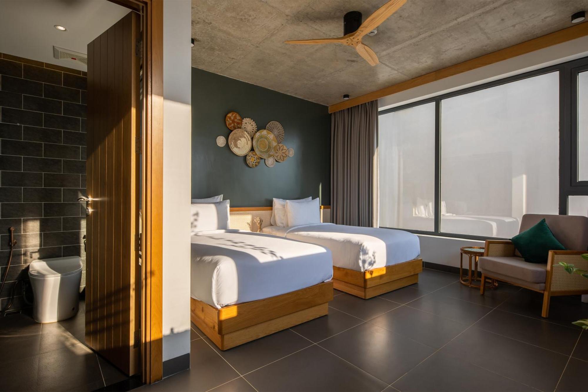 Leaf Beachfront Hotel Da Nang Exterior foto