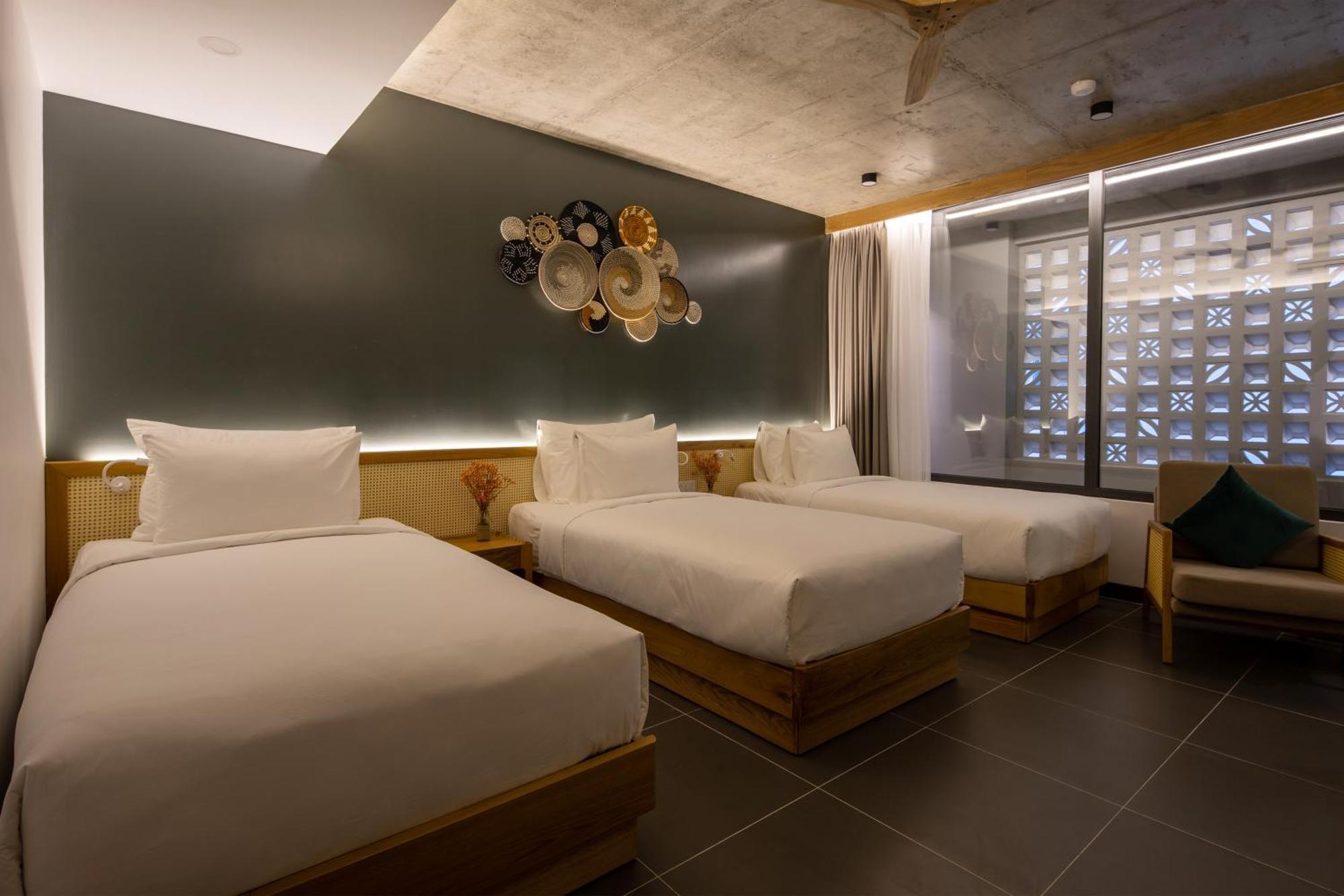 Leaf Beachfront Hotel Da Nang Exterior foto