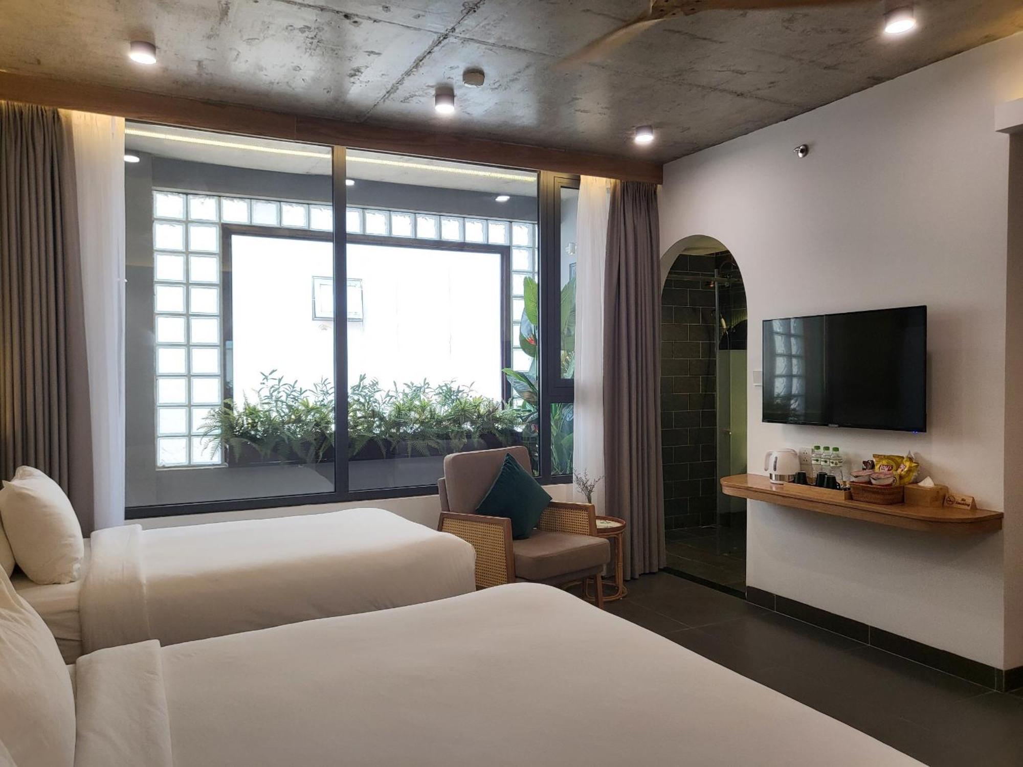 Leaf Beachfront Hotel Da Nang Exterior foto