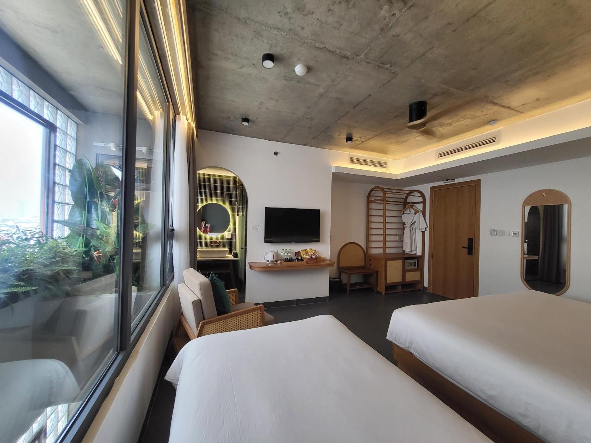 Leaf Beachfront Hotel Da Nang Exterior foto
