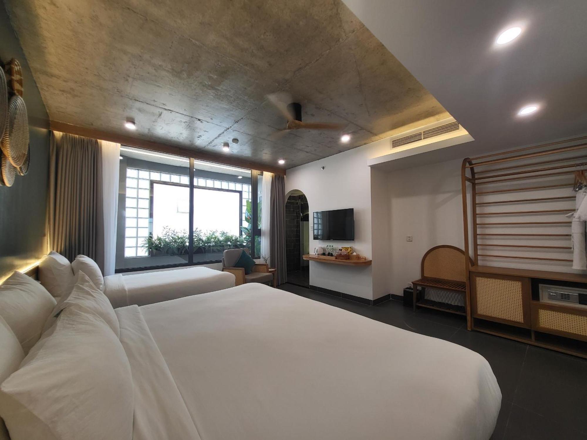 Leaf Beachfront Hotel Da Nang Exterior foto